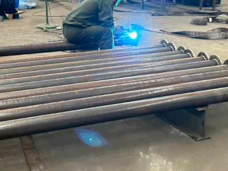 宜春20#无缝注浆管加工108*6钢花管棚管